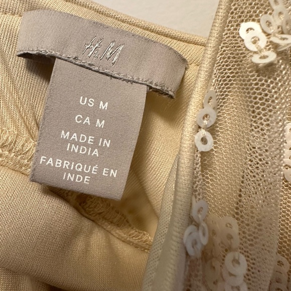 Sequin Embroidered Long Dress - Picture 4 of 5